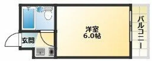 杭全ダイヤモンドライフ【7階】の間取り