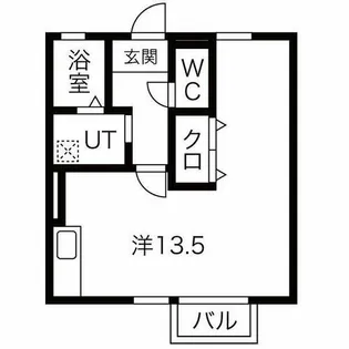 ピアニーフィールドA【2階】の間取り