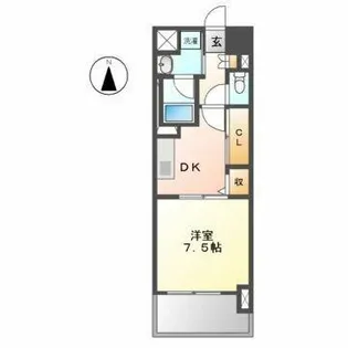 シグナス【4階】の間取り