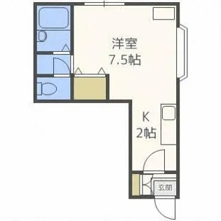 グリーンガーデン【202号室】の間取り