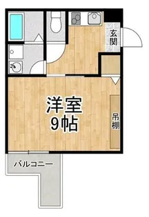 アークリード浜大津【2階】の間取り
