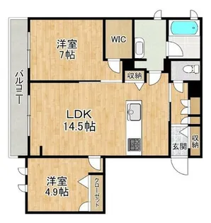 シャーメゾン 守山【3階】の間取り