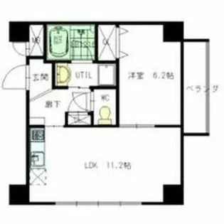 ショコラ【4階】の間取り