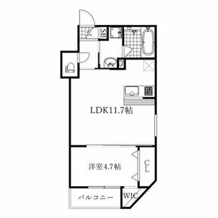 Ciel【3階】の間取り