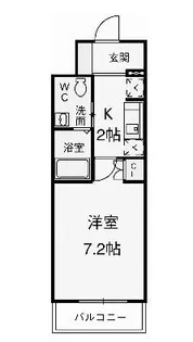 アーデン春岡【209号室】の間取り