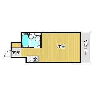 エム・エス・エイ山王【4階】の間取り