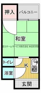 パークハイツあびこ【4階】の間取り