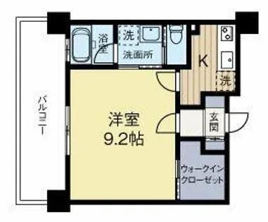 REGALO空港通【8階】の間取り