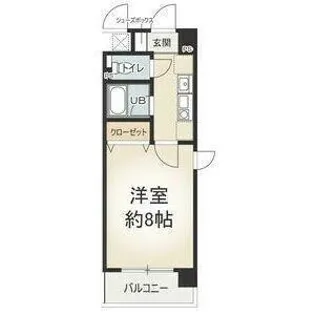 メゾン・クラルテ【4階】の間取り