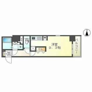 カーサ・グランデ葵【6階】の間取り