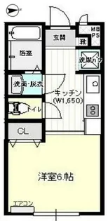 ネストプラス浜田【1階】の間取り