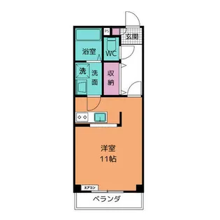 GMW【3階】の間取り