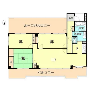 プリメーラリヨン【4階】の間取り
