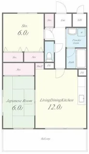 サンフローラ【1階】の間取り