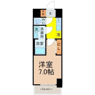 S-RESIDENCE堀田North(ノース)【3階】の間取り