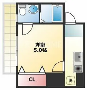 ODESSA南船場【702号室】の間取り
