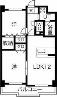 ヴィラ・ヴェール【303号室】の間取り