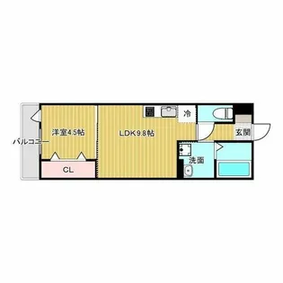 LA・VIE-ESTBELIE【2階】の間取り