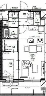 Alivis三国本町【6階】の間取り