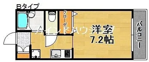 カーサ御崎【1階】の間取り