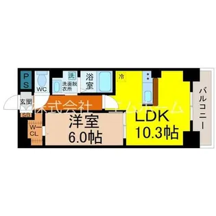 ビアンコネロ【3階】の間取り