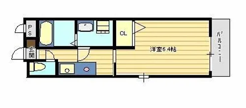 カーメルガーデン【3階】の間取り