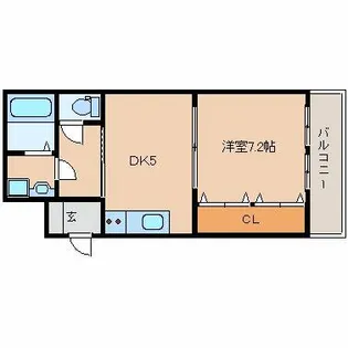 プロスパー尼崎【3階】の間取り