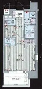 プレサンス名古屋STATIONアライブ【13階】の間取り
