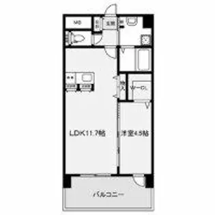 万玉ビル【4階】の間取り