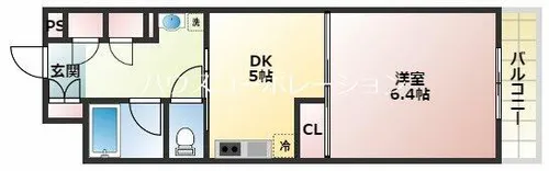 兵庫県尼崎市東園田町5丁目【マンション】の間取り
