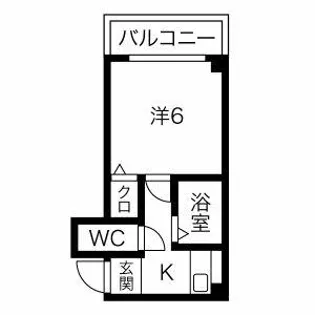 プルス御幣島【302M号室】の間取り