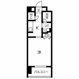 花の木ライズ【6階】の間取り