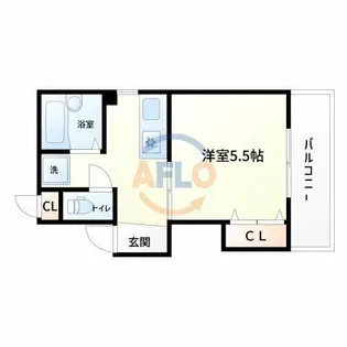 八幡ハイツ【3階】の間取り