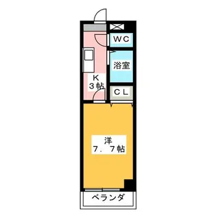 RadiantⅠ【3階】の間取り
