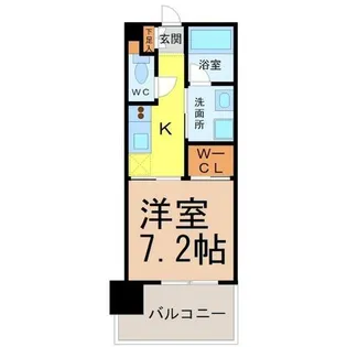 アデグランツ大須(AdeGlanzOSU)【4階】の間取り