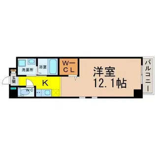 丸の内エンブルコート【8階】の間取り