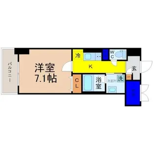 サクシード大曽根【7階】の間取り