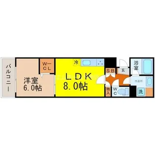 PRIMALE今池【3階】の間取り