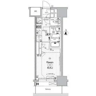 メイクス矢場町【902号室】の間取り