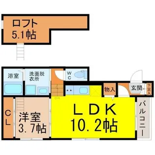 グレース スクエア【2階】の間取り