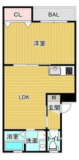 エスペランザ【302号室】の間取り