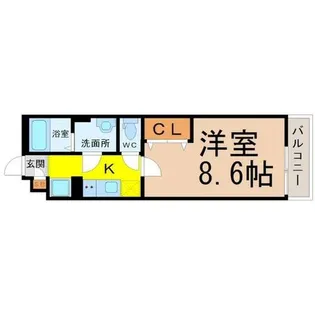 リブリ・新瑞【1階】の間取り