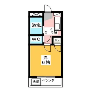 富士レイホービル第2【2階】の間取り