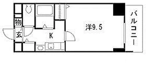 プレサンス東別院駅前コネクション【11階】の間取り