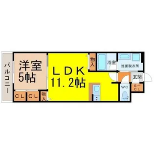 ダイワシティー大須【11階】の間取り