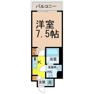 エコロジー鶴舞レジデンス【4階】の間取り
