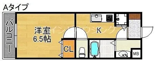 アイボリコート【1階】の間取り