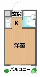 アインス蒲生【4c号室】の間取り