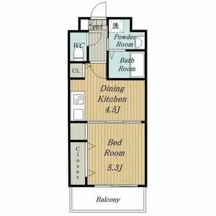 フォレスト9【503号室】の間取り