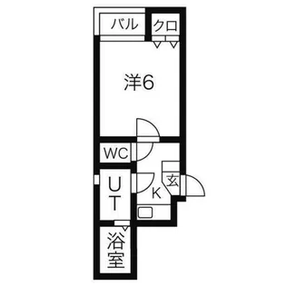 A-legato大喜【1階】の間取り